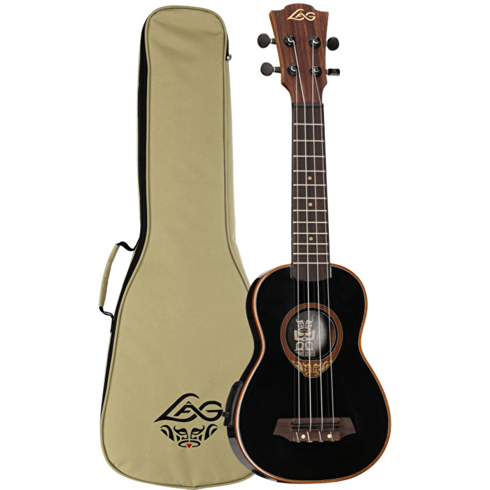 Lag BABYTKU118SE Tiki Uku Baby-Soprano Elektro Ukulele